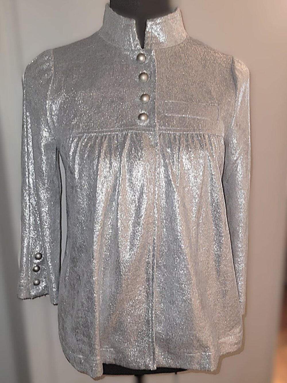 LaRok Silver Swing Jacket - S